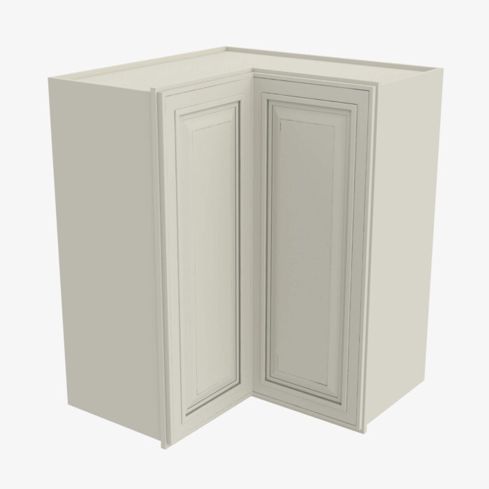 Forevermark SL WSQ2430 24 Inch Easy Reach Wall Corner Cabinet Signature Pearl White 24 Inch Cabinet 2