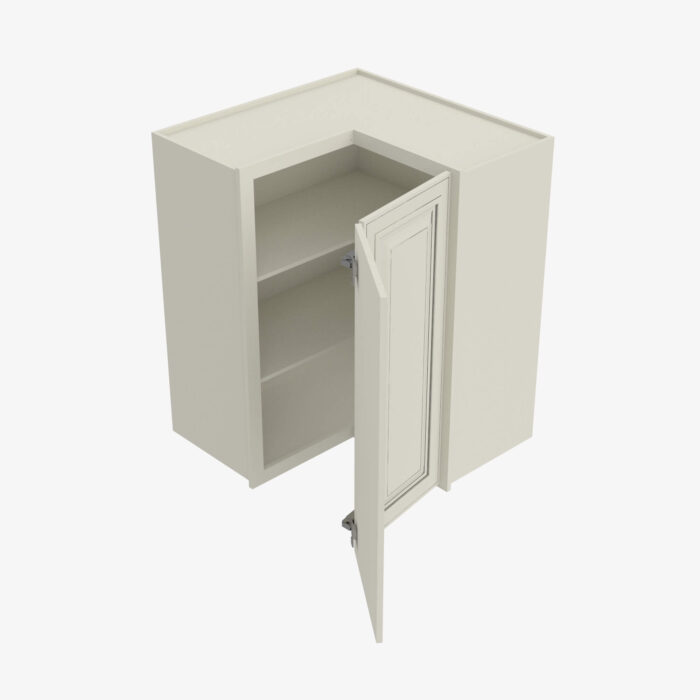 Forevermark SL WSQ2430 24 Inch Easy Reach Wall Corner Cabinet Signature Pearl White 24 Inch Cabinet 4