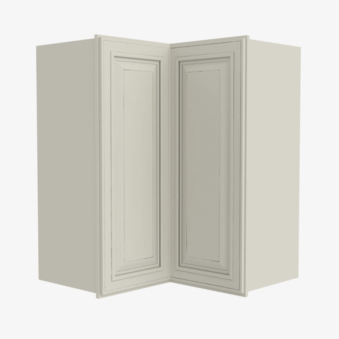 Forevermark SL WSQ2430 24 Inch Easy Reach Wall Corner Cabinet Signature Pearl White 24 Inch Cabinet 6