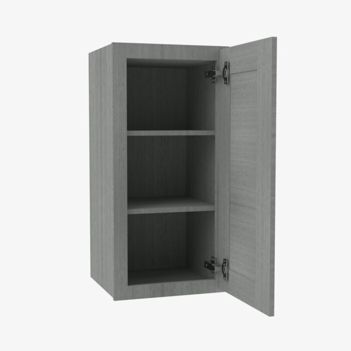 Forevermark TG W0930 Single Door Cabinets 9 Inch Wall Cabinet Midtown Grey Grey 9 Inch Cabinet 3