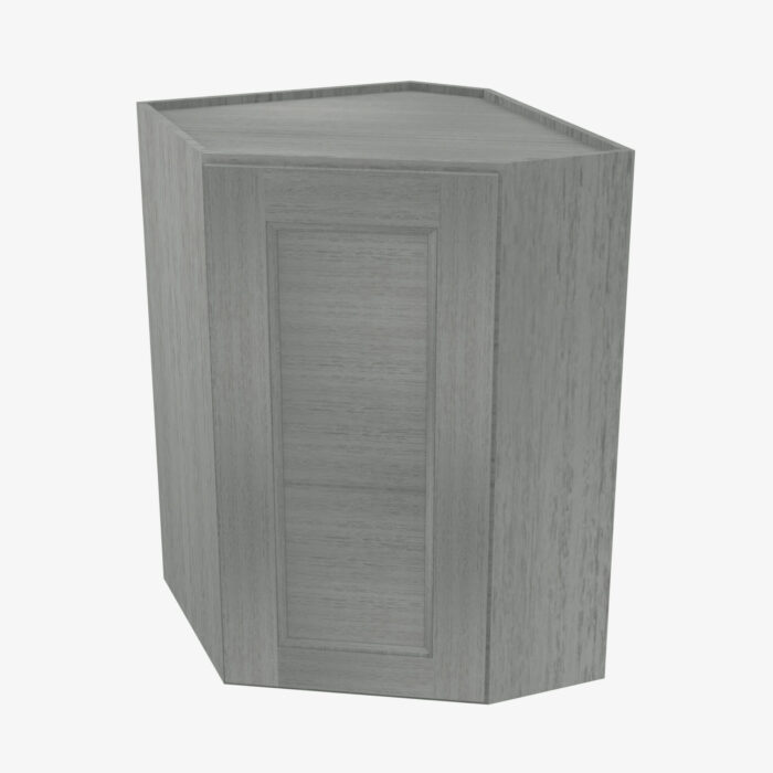 Forevermark TG WDC2430 Single Door Cabinets 24 Inch Wall Diagonal Corner Cabinet Midtown Grey Grey 24 Inch Cabinet 4