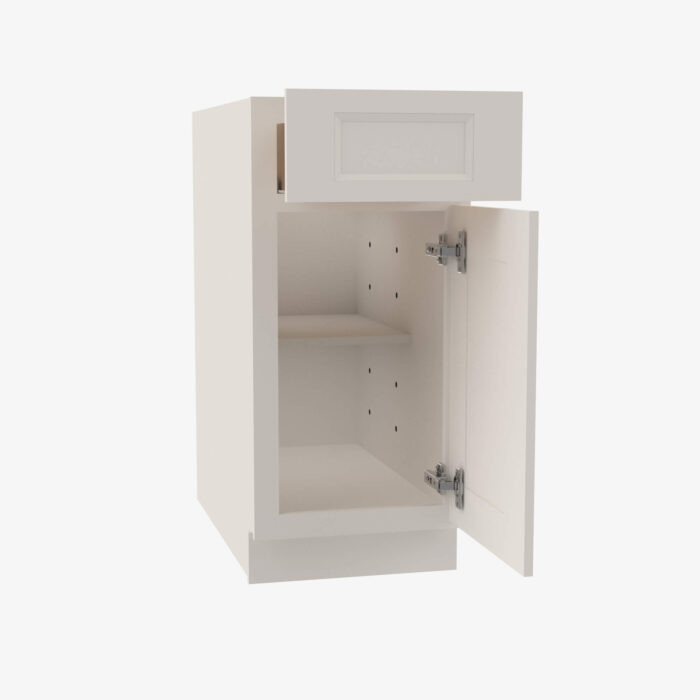 Forevermark TQ B09 Single Door Cabinets 9 Inch Base Cabinet Townplace Crema Cream 9 Inch Cabinet 3