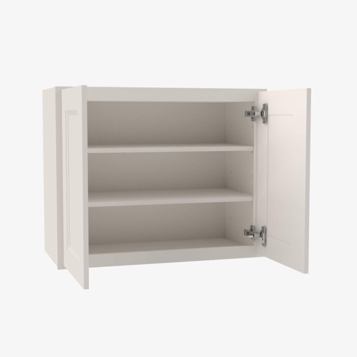 Forevermark TQ W2430B Double Door 24 Inch Wall Cabinet Townplace Crema Cream 24 Inch Cabinet 3