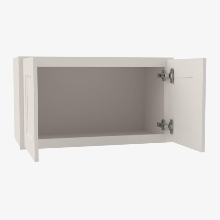 Forevermark TQ W331824B Double Door 33 Inch Wall Refrigerator Cabinet Townplace Crema Cream 33 Inch Cabinet 3