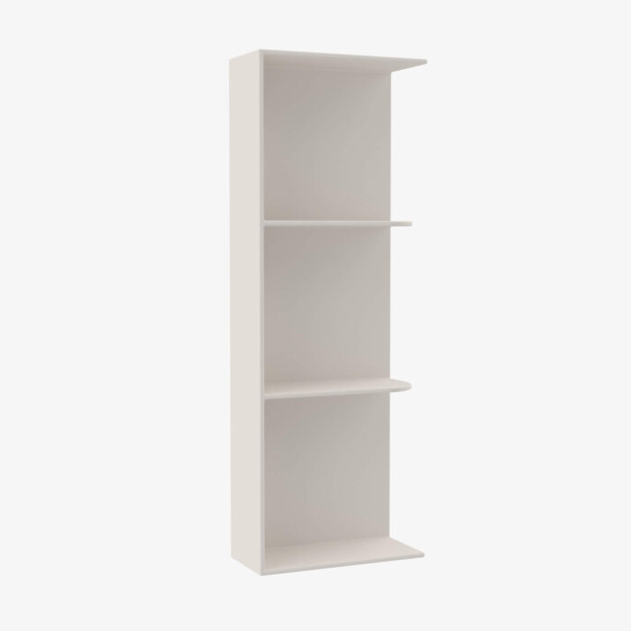 Forevermark TQ WES530 Wall End Shelf with Open Shelves TSG Forevermark Townplace Crema Cream 5 Inch Cabinet 3