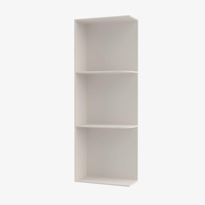 Forevermark TQ WES530 Wall End Shelf with Open Shelves TSG Forevermark Townplace Crema Cream 5 Inch Cabinet 6