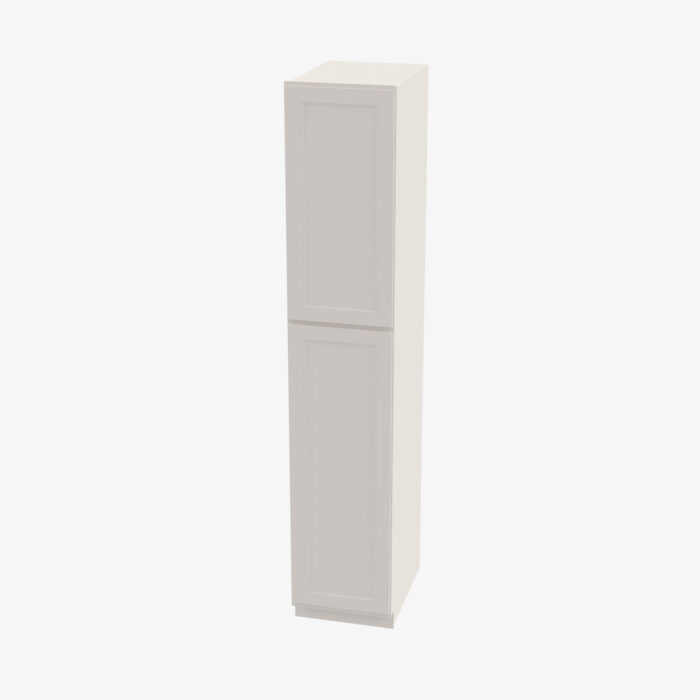 Forevermark TQ WP1584 Double Door 15 Inch Tall Wall Pantry Cabinet Townplace Crema Cream 15 Inch Cabinet 2