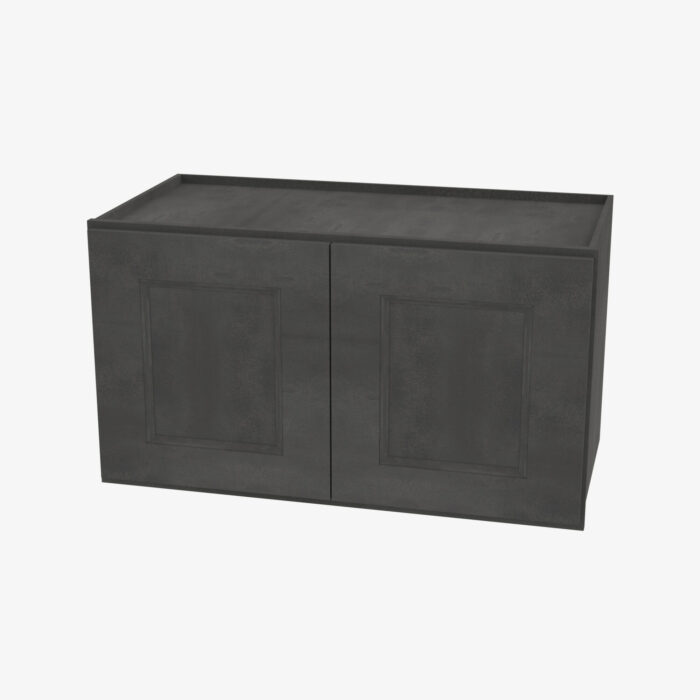 Forevermark TS W2415B Double Door 24 Inch Wall Cabinet Townsquare Grey Grey 24 Inch Cabinet 4