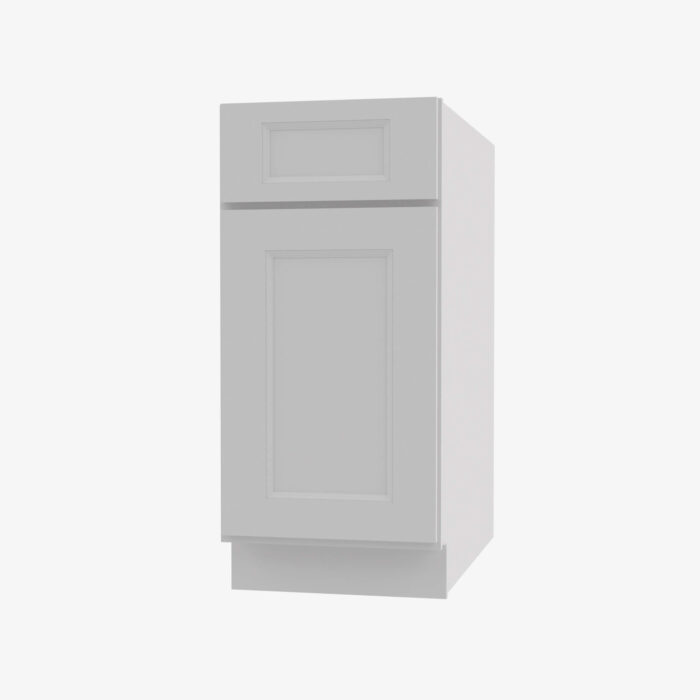 Forevermark TW B12 Single Door Cabinets 12 Inch Base Cabinet Uptown White White 12 Inch Cabinet 6