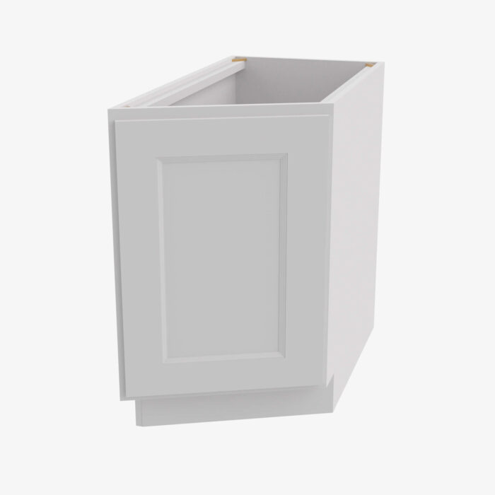 Forevermark TW BTC12R Single Door Cabinets 12 Inch Base Base Transitional Cabinet Right Uptown White White 12 Inch Cabinet 2