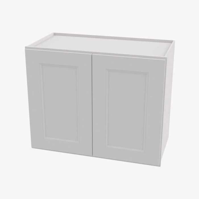 Forevermark TW W2430B Double Door 24 Inch Wall Cabinet Uptown White White 24 Inch Cabinet 2