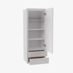 Wall Cabinet – 2 Built-in Drawer TW-W2D1848 Forevermark Uptown White Shaker - Image 10