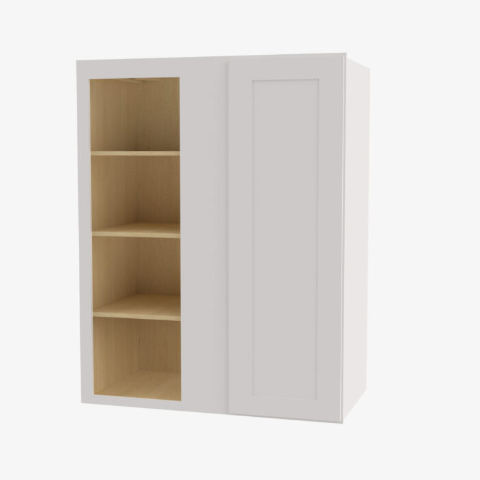 Forevermark VW WBLC3033 3030 Single Door Cabinets 30 Inch Wall Blind Corner Cabinet Rio Vista White Shaker White 30 Inch Cabinet 3