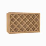 Brown Wine Rack