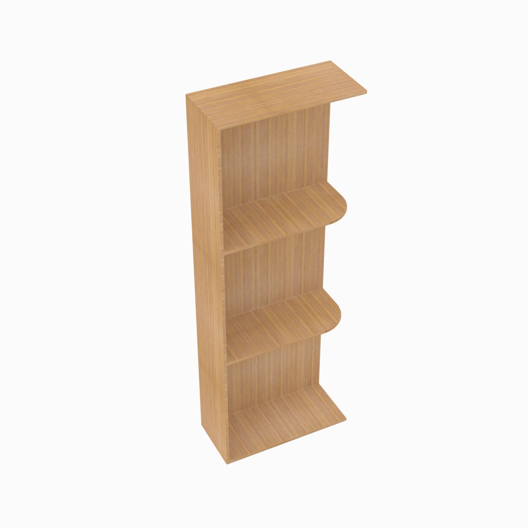 Wall End Shelf – Open PH-WES542 Forevermark Petit OAK