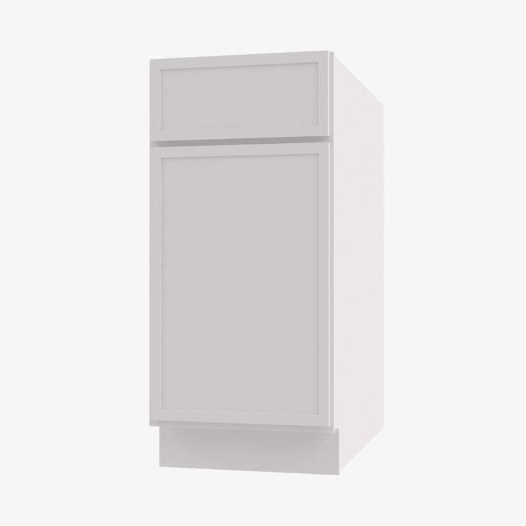Double (Butt) Door Cabinet Petit White Cabinet