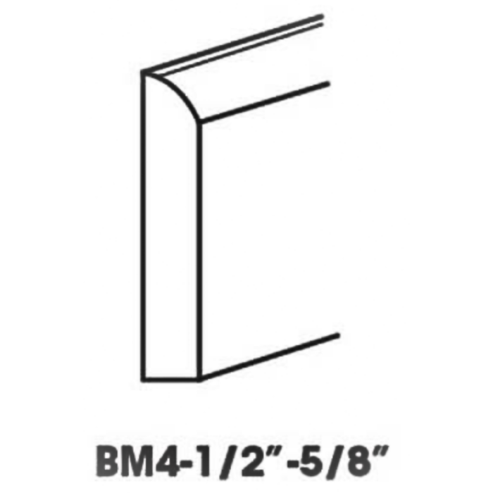 Petit Brown Shaker Base Board Molding