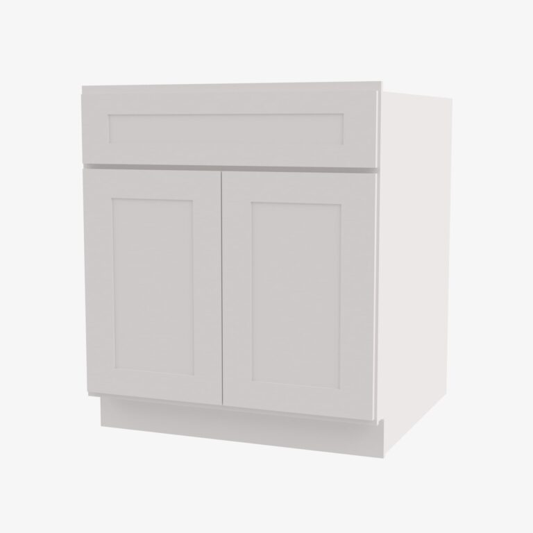 Double (Butt) Door Cabinet AZ-B36B Forevermark Champagne Maple Shaker