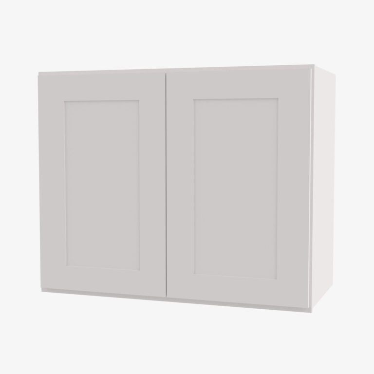 Double (Butt) Door Wall Kitchen Cabinet AZ-W2730B Forevermark Champagne Maple Shaker