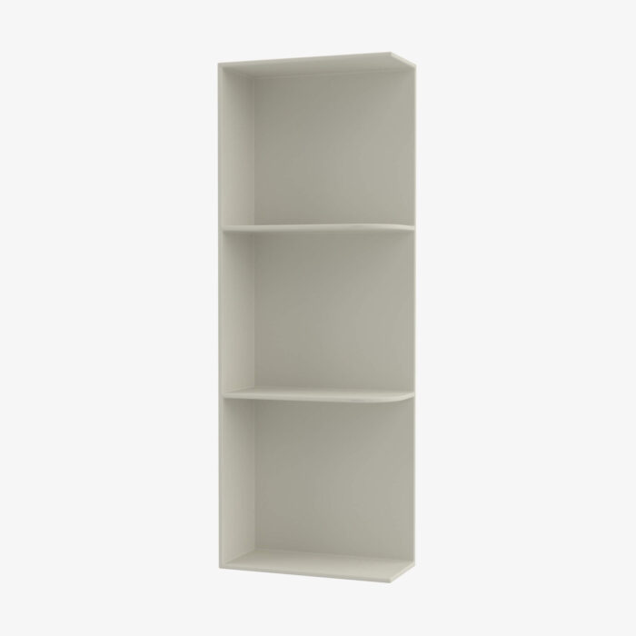 sl wes536 wall end shelf with open shelves tsg forevermark signature pearl