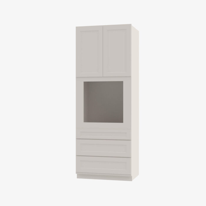 tq oc3396b 33 inch tall oven cabinet townplace crema