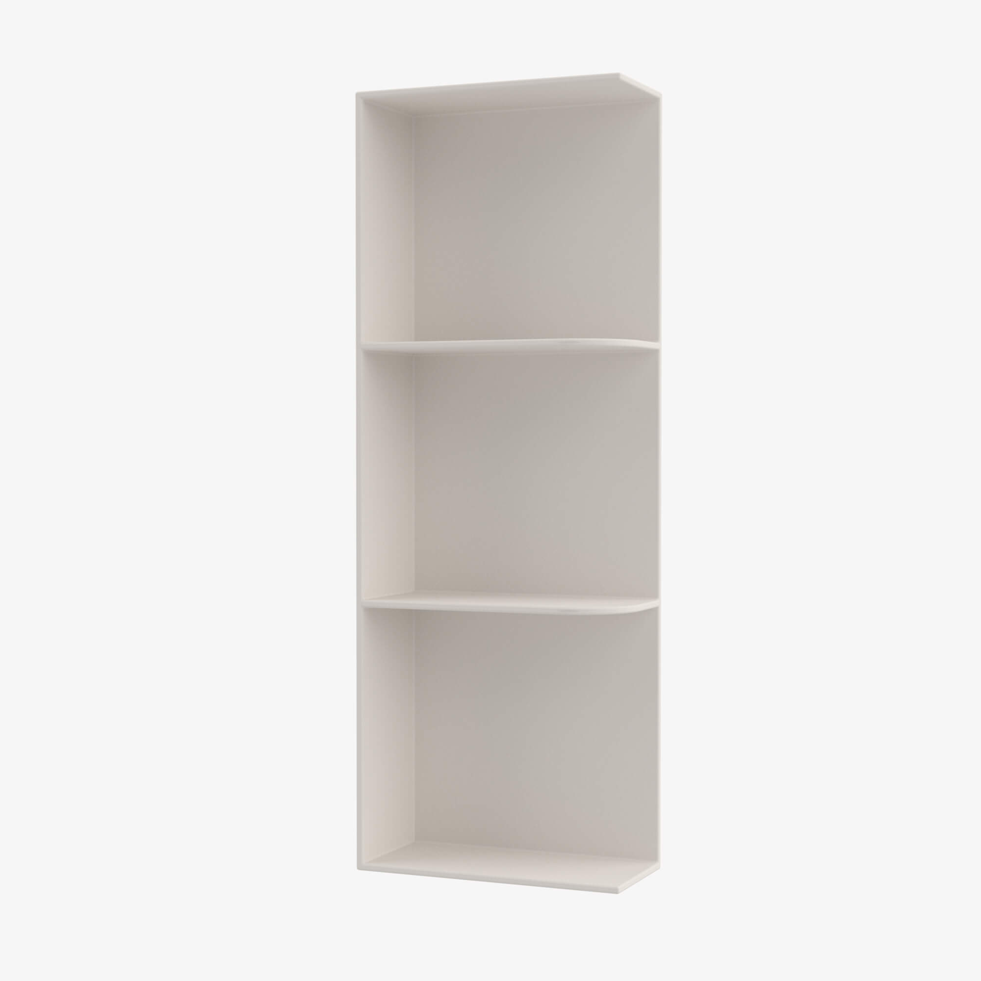 Wall End Shelf with Open Shelves TQ-WES536- Forevermark Townplace Crema