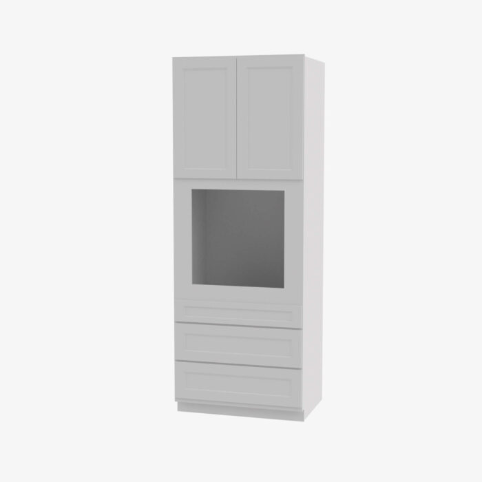 tw oc3396b 33 inch tall oven cabinet uptown white