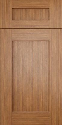 Forevermark Cabinetry Woodland Brown Shaker Sample Door