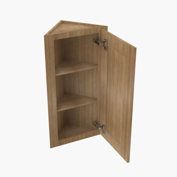 Forevermark AR AW42 Single Door Cabinets 42 Inch Wall Angle Corner Cabinet Woodland Brown Shaker Brown 12 Inch Cabinet 4
