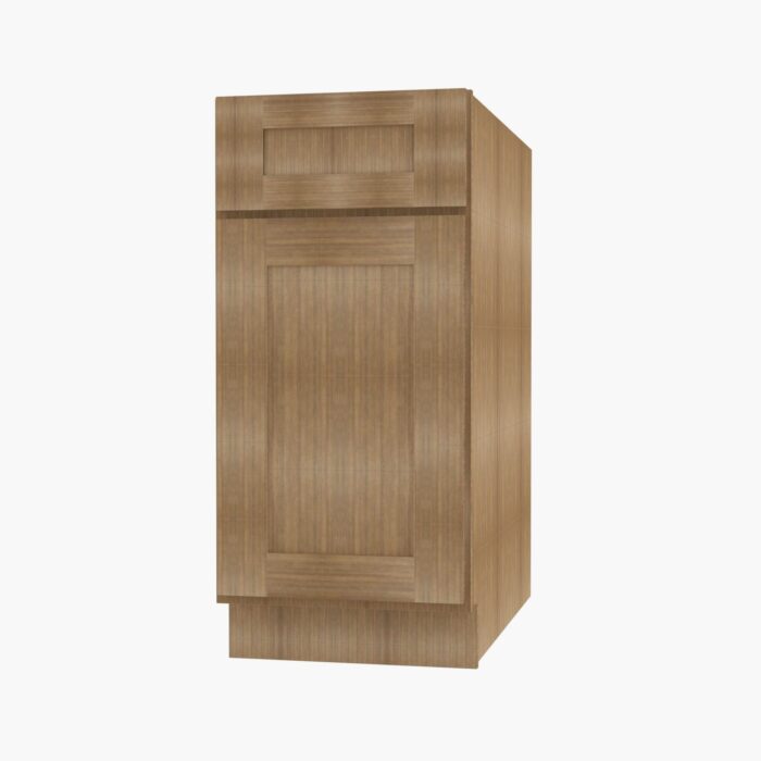 Forevermark AR B21 Single Door Cabinets 21 Inch Base Cabinet Woodland Brown Shaker Brown 21 Inch Cabinet 3