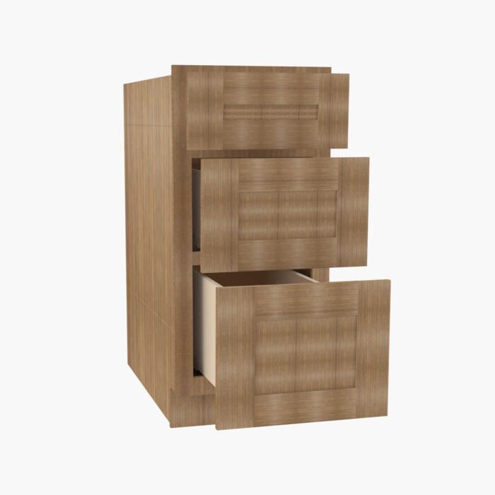 Forevermark AR SVB1521 34 12 15 Inch Bathroom Cabinet Vanity Drawer Pack Woodland Brown Shaker Brown 15 Inch Cabinet 2