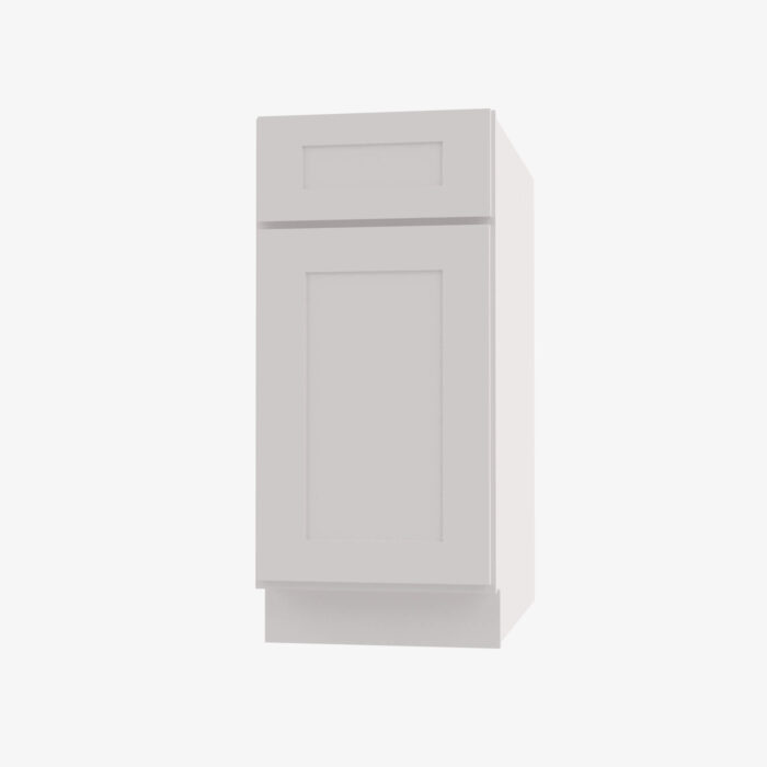 Forevermark AW B09 Single Door Cabinets 9 Inch Base Cabinet Ice White Shaker White 9 Inch Cabinet 6