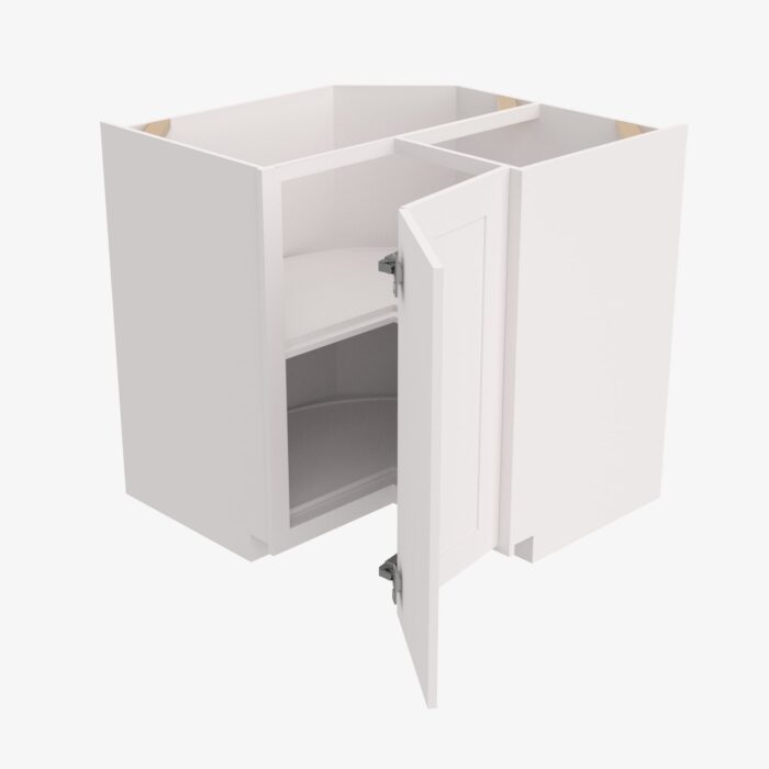 Forevermark AW LS3309 Single Door Cabinets 33 Inch Lazy Susan Cabinets Base Cabinet Ice White Shaker White 33 Inch Cabinet 4