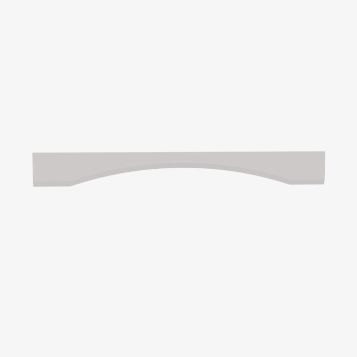Forevermark AW VAL54S Arch Panel Valance TSG Forevermark Ice White Shaker White 54 Inch Cabinet