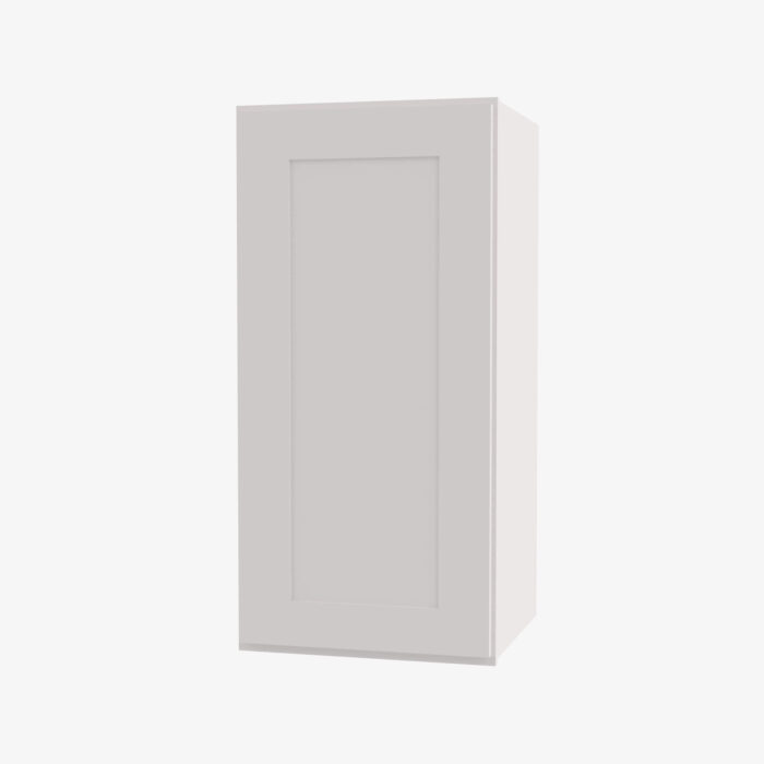 Forevermark AW W1812 Single Door Cabinets 18 Inch Wall Cabinet Ice White Shaker White 18 Inch Cabinet 6