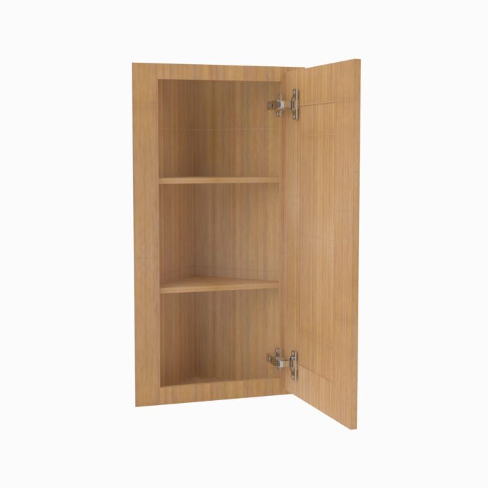 Forevermark PS AW30 Single Door Cabinets 30 Inch Wall Angle Corner Cabinet Petit Sand Brown 12 Inch Cabinet 7