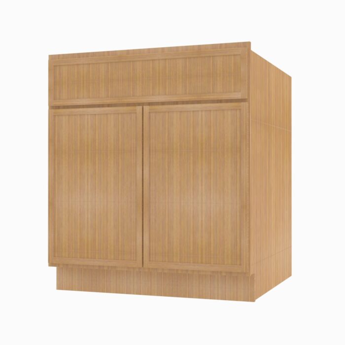 Forevermark PS SB36B Double Door 36 Inch Sink Base Cabinet Petit Sand Brown 36 Inch Cabinet 2