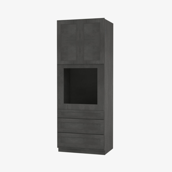 Forevermark TS OC3384B Double Door 33 Inch Tall Oven Cabinet Townsquare Grey Grey 33 Inch Cabinet 2