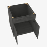 Without Drawer AA-S2421B-34 Forevermark Blaze Black Shaker - Image 8