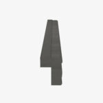 Light Rail Molding AA-TLRM8 Forevermark Blaze Black Shaker - Image 6