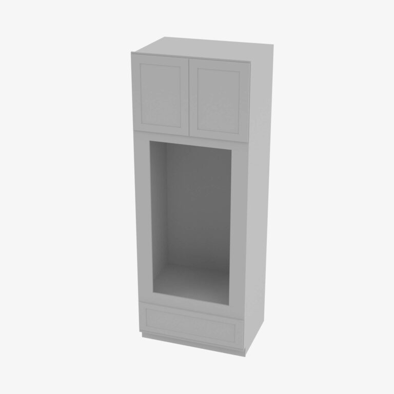 ab om3390b double door 33 inch tall double oven oven microwave cabinet lait grey grey