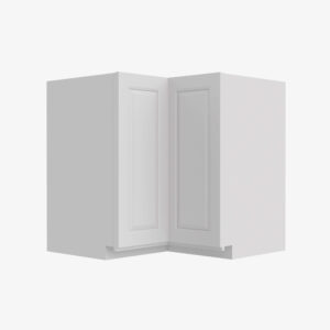 gw ls3612s ezr3612 single door 36 inch easy ez reach lazy susan base corner cabinet gramercy white