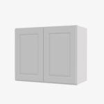 gw w3642b double door 36 inch wall cabinet gramercy white