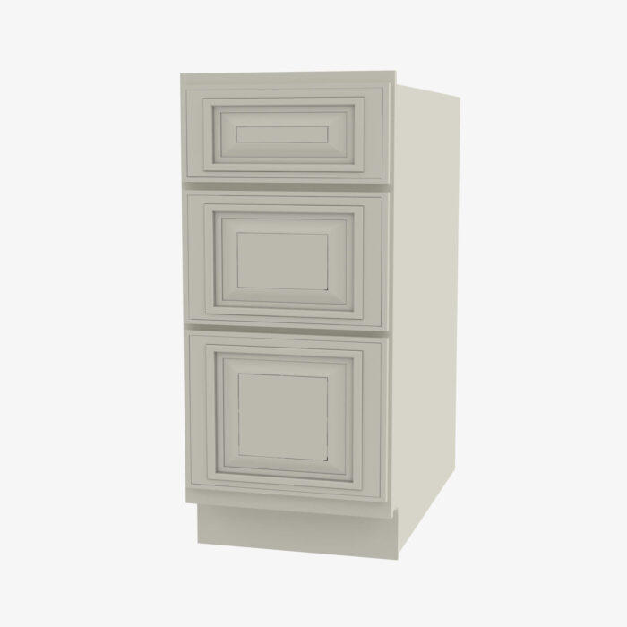 sl db213 21 inch 3 drawer pack base cabinet signature pearl