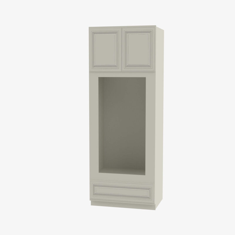 sl om3390b double door 33 inch tall double oven oven microwave cabinet signature pearl