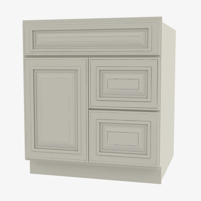 sl s3021dr 34 1 2 single door 30 inch combo vanity with right drawer signature pearl
