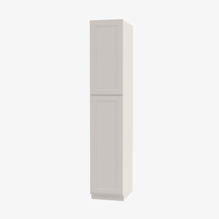 tq wp1584 double door 15 inch tall wall pantry cabinet townplace crema