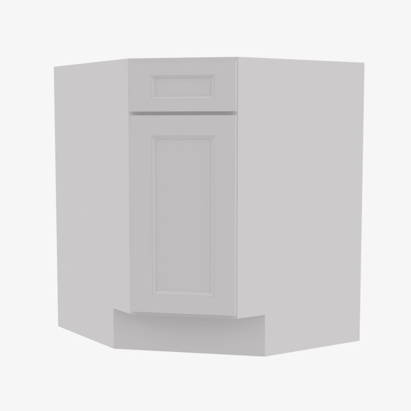 tw bdcf36 single door 36 inch base diagonal corner sink cabinet uptown white