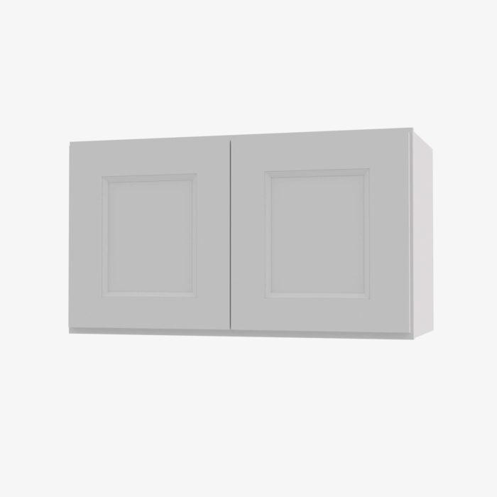 tw w3324b double door 33 inch wall cabinet uptown white
