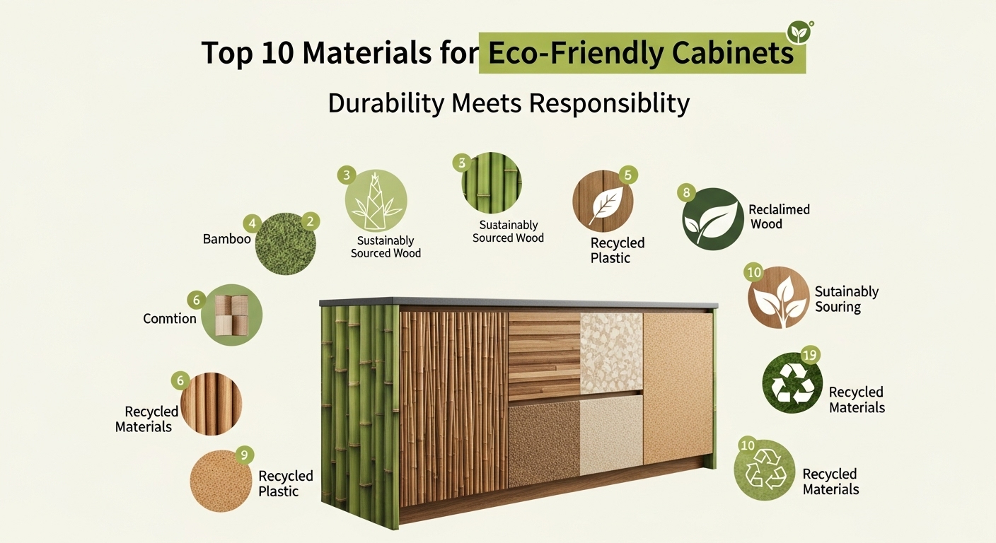 Select Top 10 Materials for Eco-Friendly Cabinets Durability Meets Responsibility